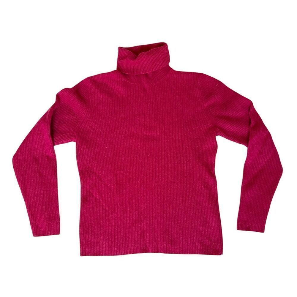 Women’s Sutton Studio Soft Cashmere Turtleneck, sz:L